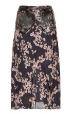 Paco Rabanne Metal Overlay Printed Skirt