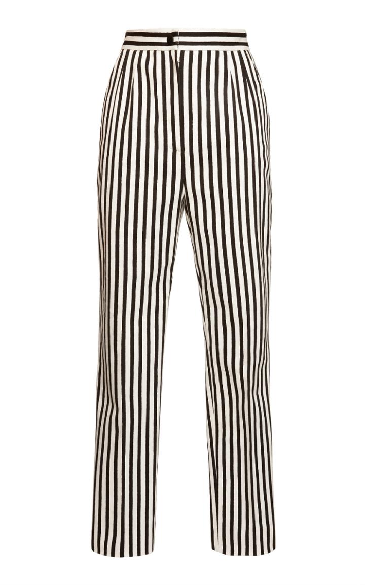 Dolce & Gabbana Striped Straight Trousers