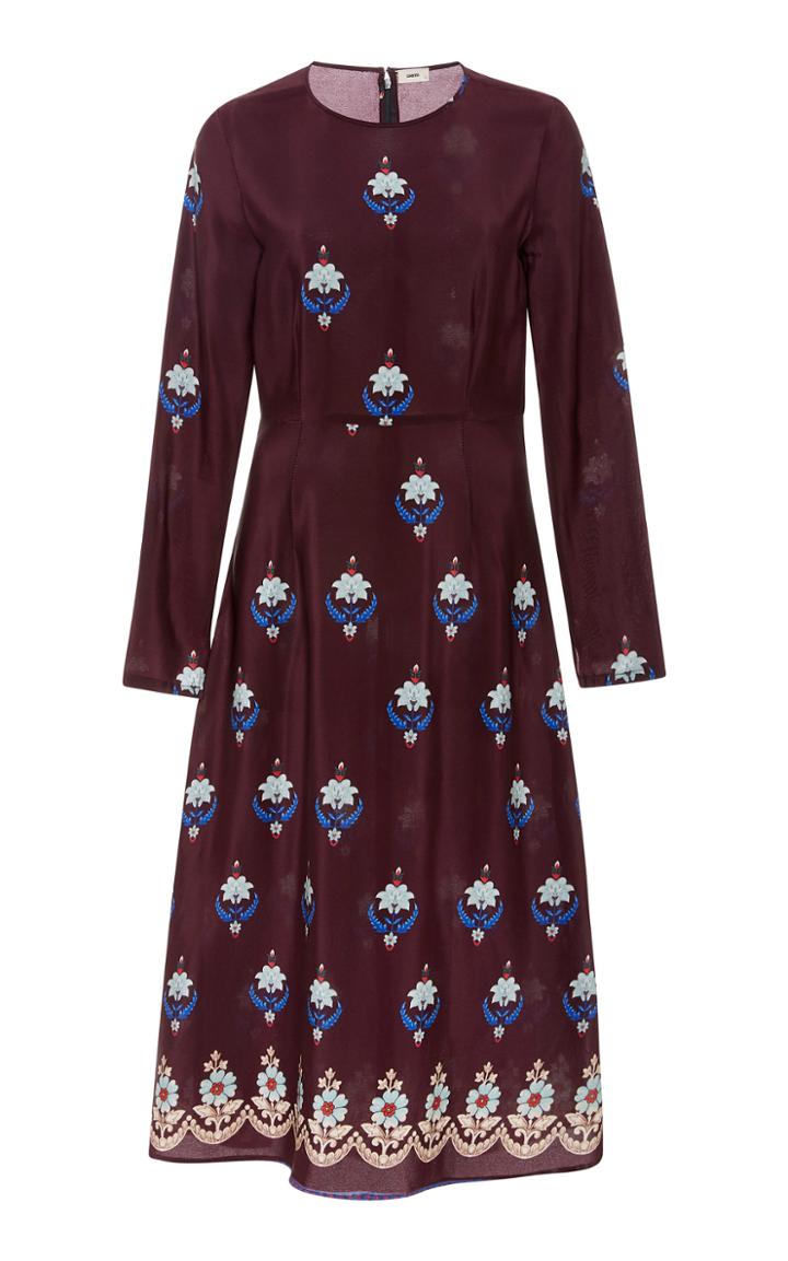 Warm Poppy Dress