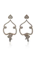 Sylvie Corbelin Salome 18k White Gold Diamond And Spinel Earrings