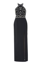 Viktor & Rolf Pearl Swirl Column Gown