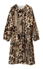 Rodebjer Leo Cheetah-print Faux-fur Coat