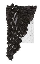 Christopher Kane Ruffle Swarovski Crystal Top