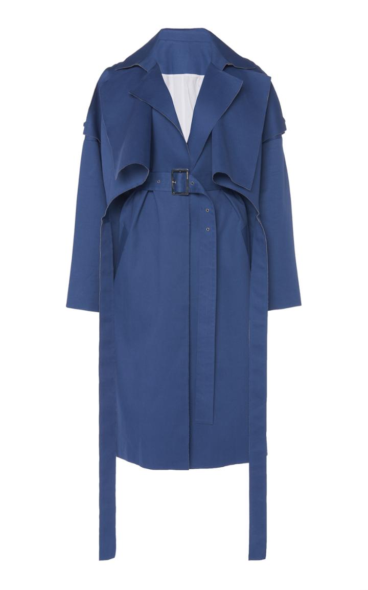 Moda Operandi Boyarovskaya Detachable Trench Coat Size: Xs