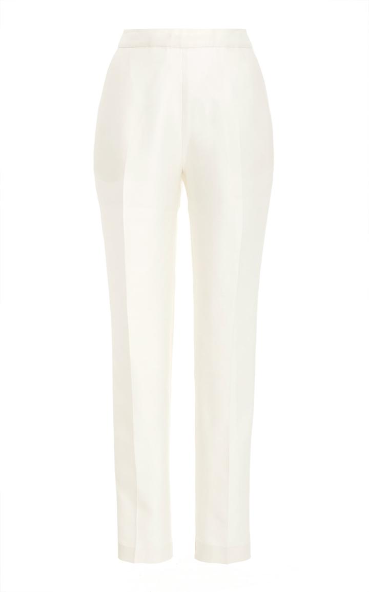 Moda Operandi Macgraw Non Chalant White Trouser Size: 6