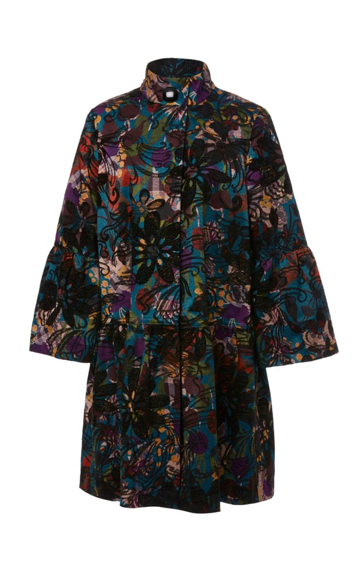 Anna Sui Sugar Plums Jacquard Jacket