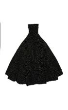 Christian Siriano Crystal Velvet Strapless Ball Gown With Pockets