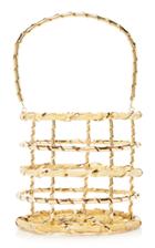 Rosantica Julian Brass And Bamboo Bag