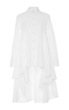 Co Hi-low Ruffle Shirt