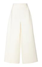 Oscar De La Renta Wool-blend High-waisted Culottes