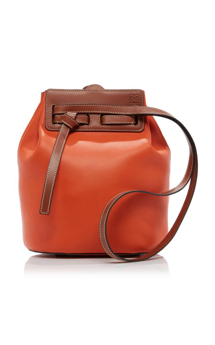 Loewe Ruk Leather Bucket Bag