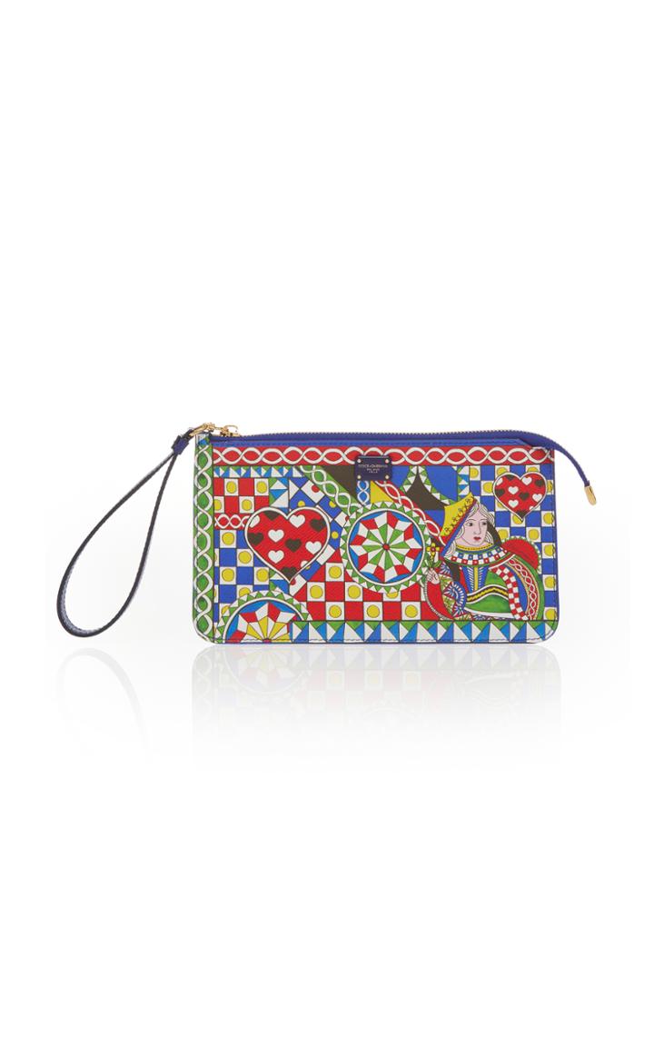Dolce & Gabbana Zip Wallet With Wrist Strap