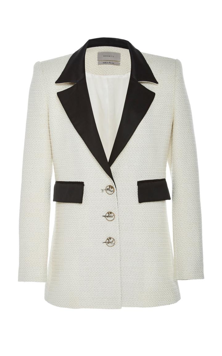 Soonil Jackie Structured Tweed Jacket