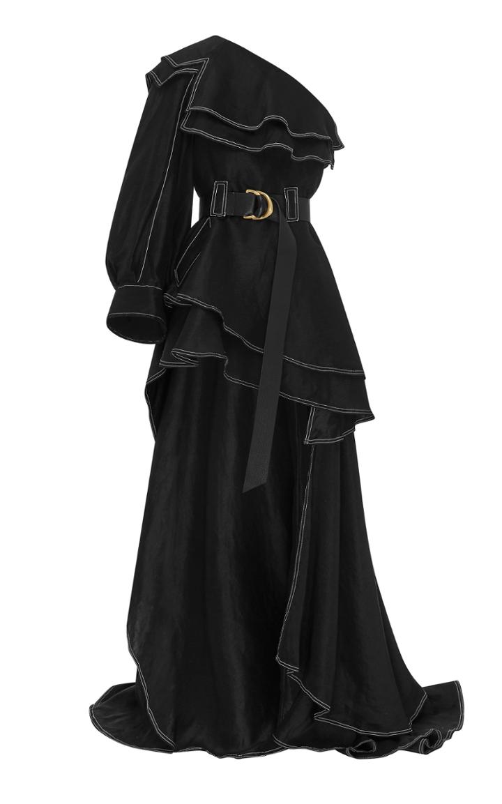 Aje Mimosa Layer Dress