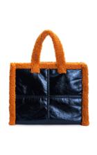 Stand Studio Lola Faux-shearling Tote