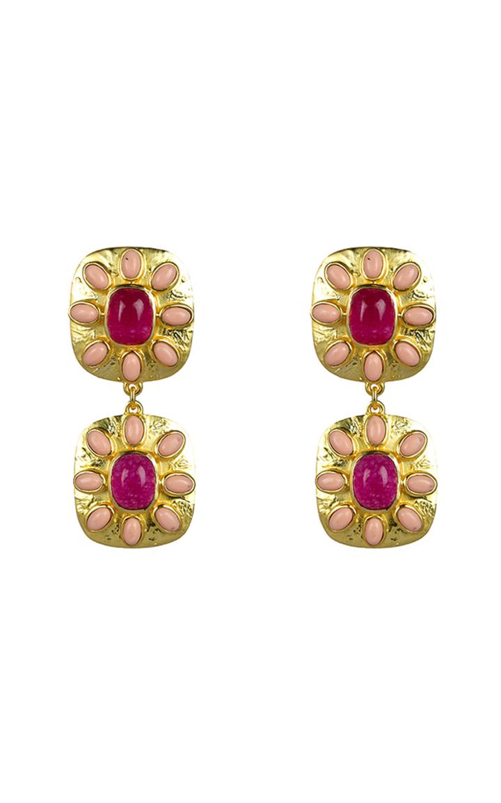 Moda Operandi Valre Jade And Coral Maria Earrings