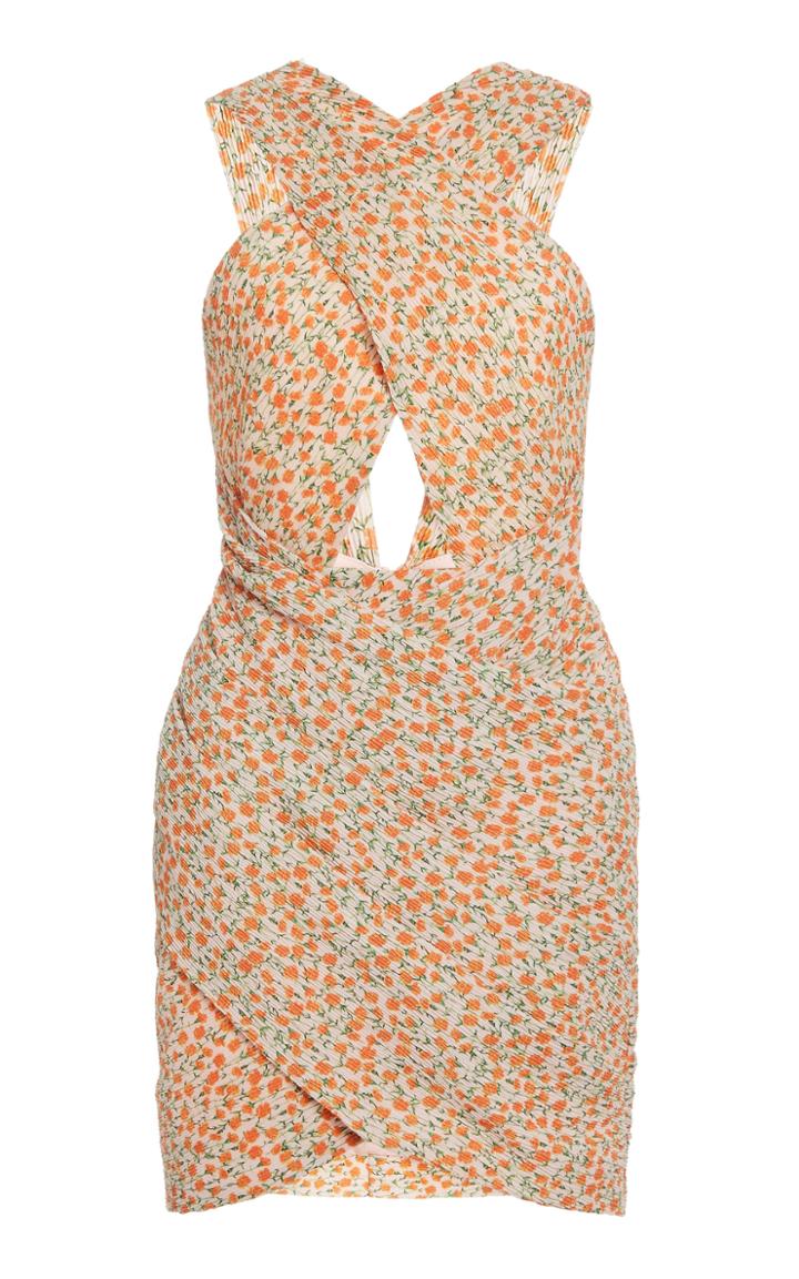 Moda Operandi Significant Other Capri Cutout Crepe Mini Dress
