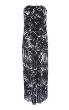 Michael Kors Collection Gathered Silk Column Dress