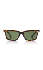 Oliver Peoples The Row Tortoise Ba Square Sunglasses
