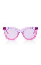 Pared Eyewear Pools & Palms Acetate Cat-eye Sunglasses