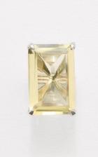 Moda Operandi Sophie Buhai Sterling Silver And Lemon Quartz Deco Ring