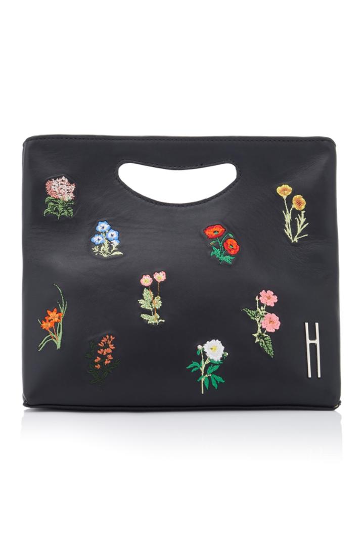 Hayward Embroidered Leather 1712 Basket Bag