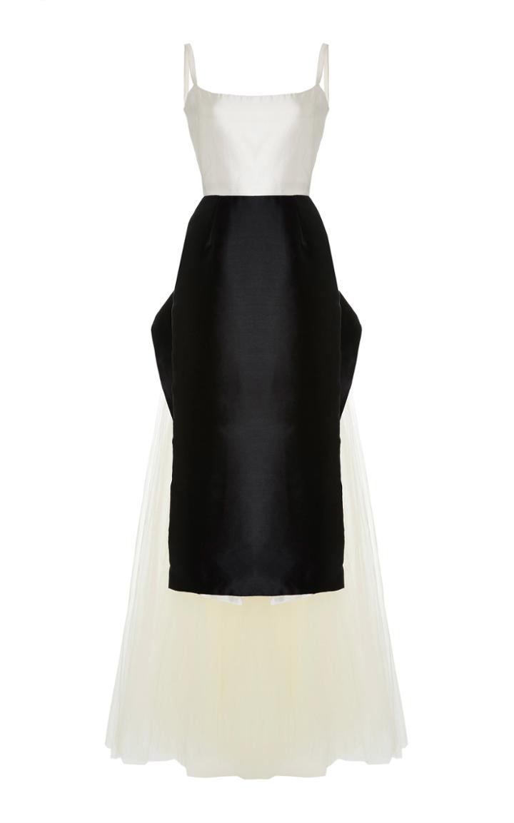 Bibhu Mohapatra Tulle Train Dress