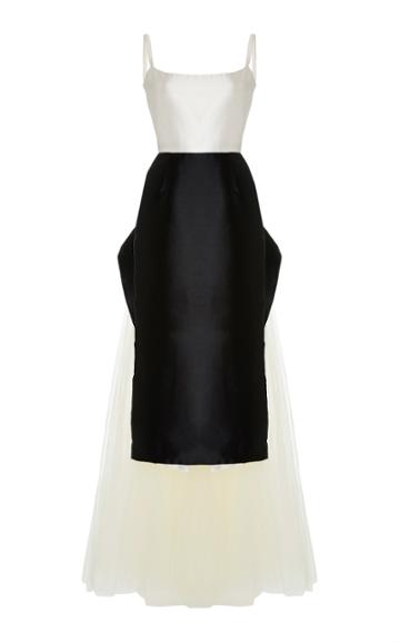Bibhu Mohapatra Tulle Train Dress