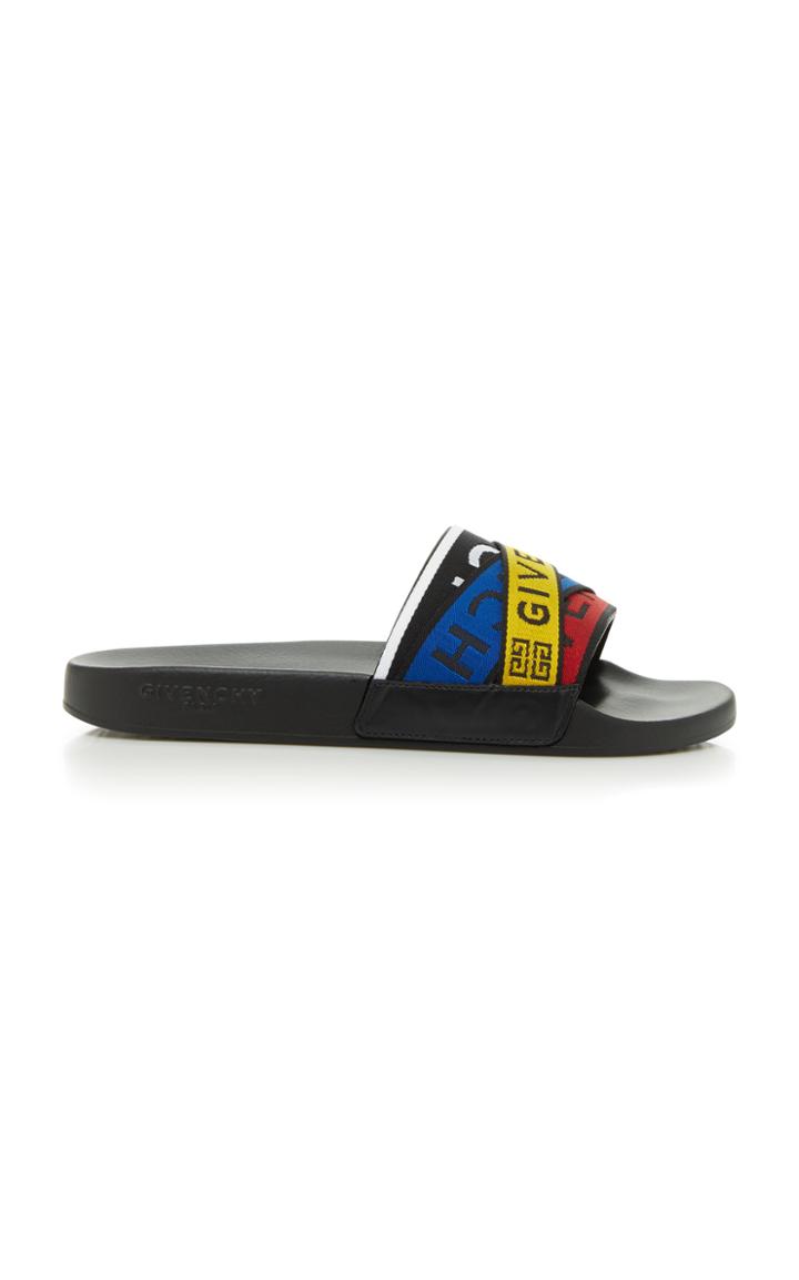 Givenchy Logo Slide Flat Sandal