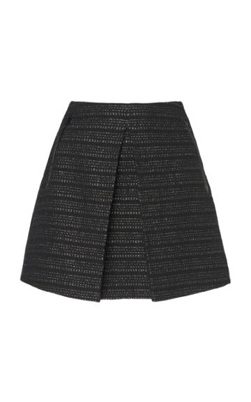 Ralph & Russo Check Tweed Skirt