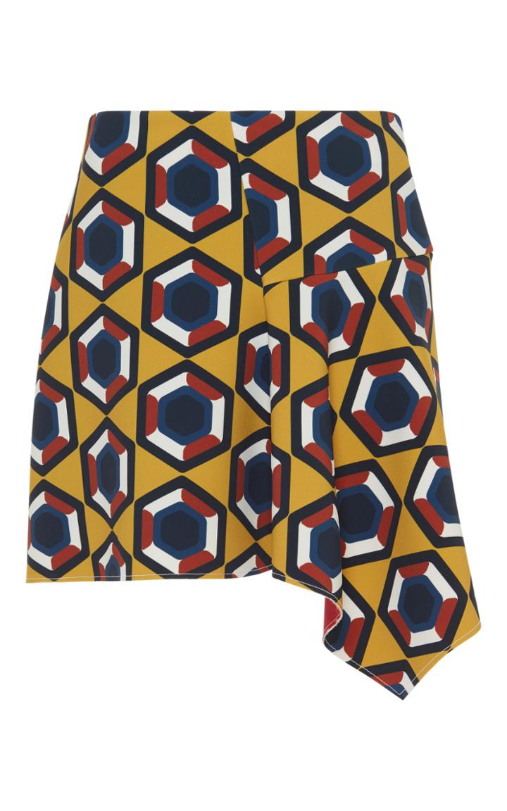 Parden's Nira Printed Mini Skirt