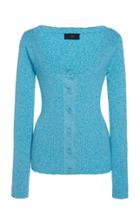 Moda Operandi Alanui Ribbed-knit Cotton Cardigan Size: S