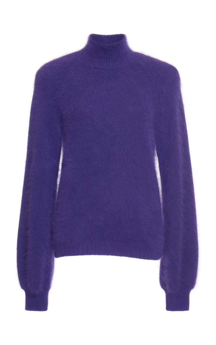 Alberta Ferretti Mock Neck Pullover