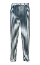 Giuliva Heritage Collection The Stella Striped Wool-twill Pants
