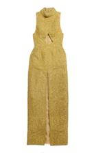 Saptodjojokartiko Dijon Embellished Front Slit Dress