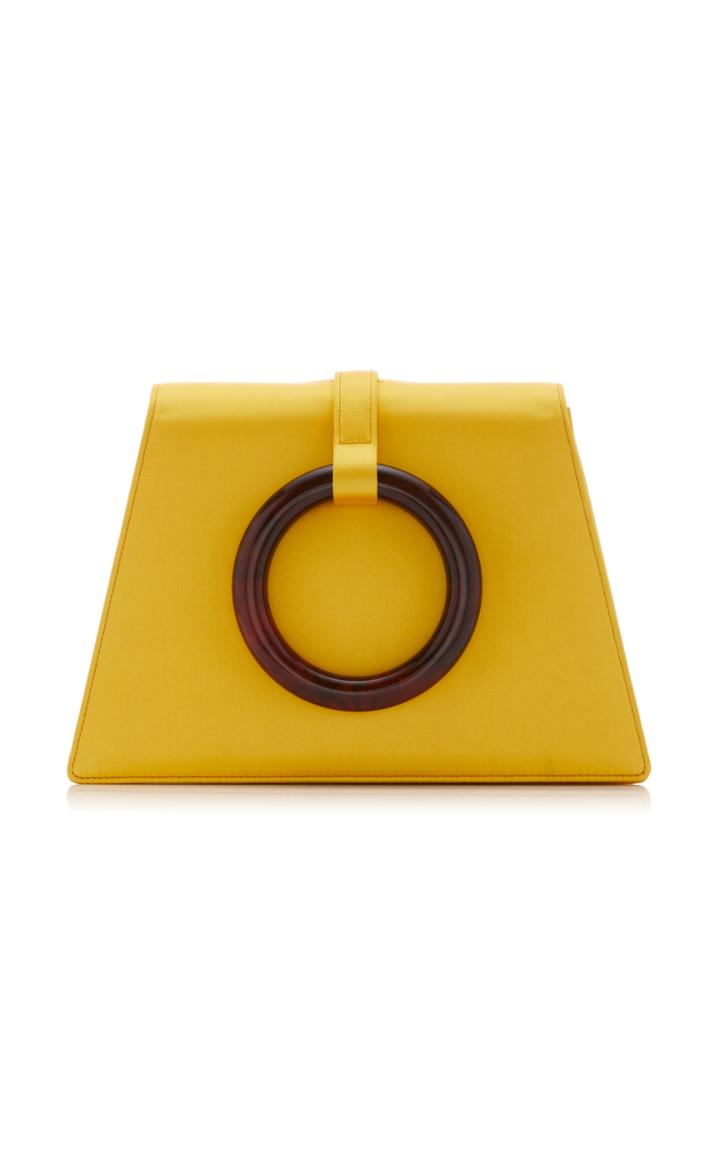 Carolina Santo Domingo Bangle Satin Clutch