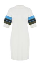 Proenza Schouler Short Sleeve Lightweight Rib Dress