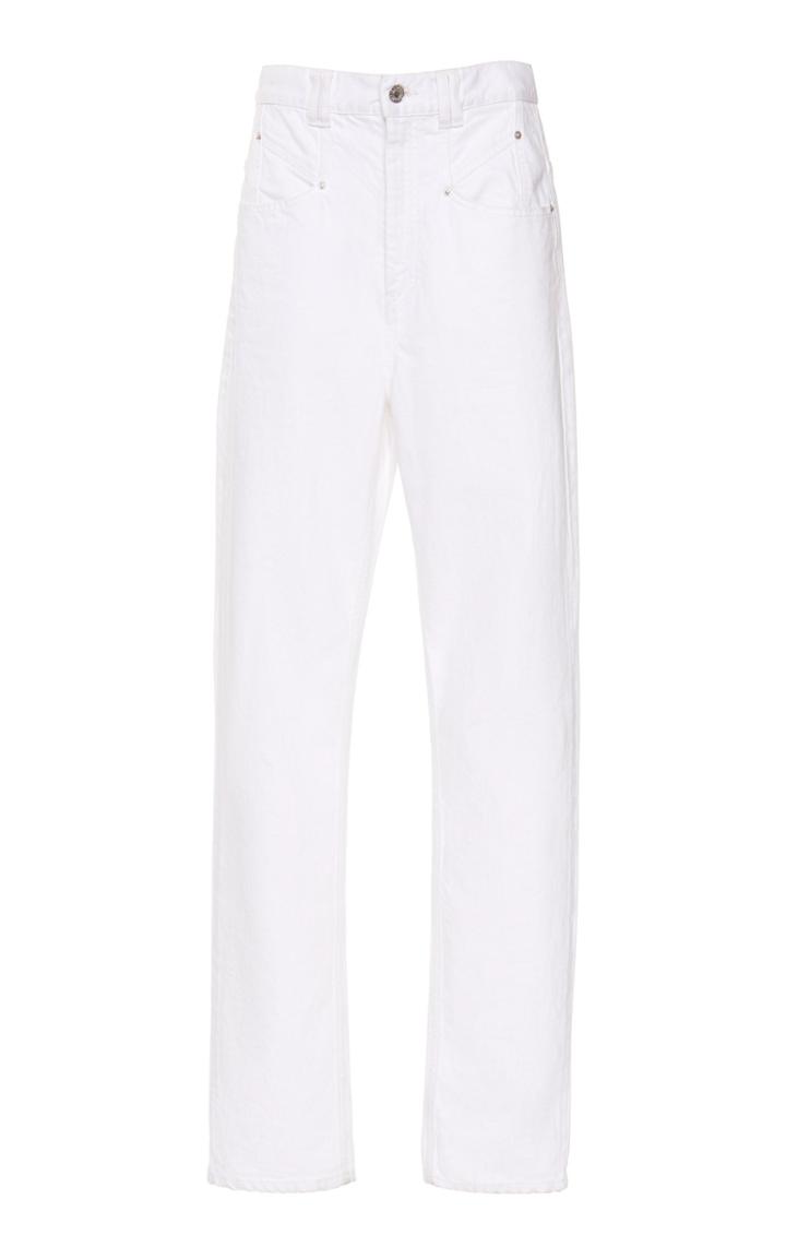 Isabel Marant Dominic Rigid High-rise Straight-leg Jeans