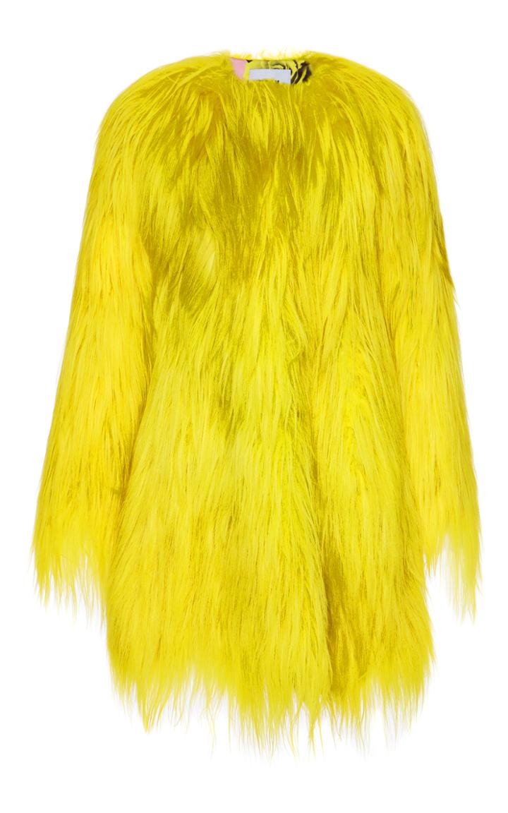 Msgm Kidassia Fur Coat