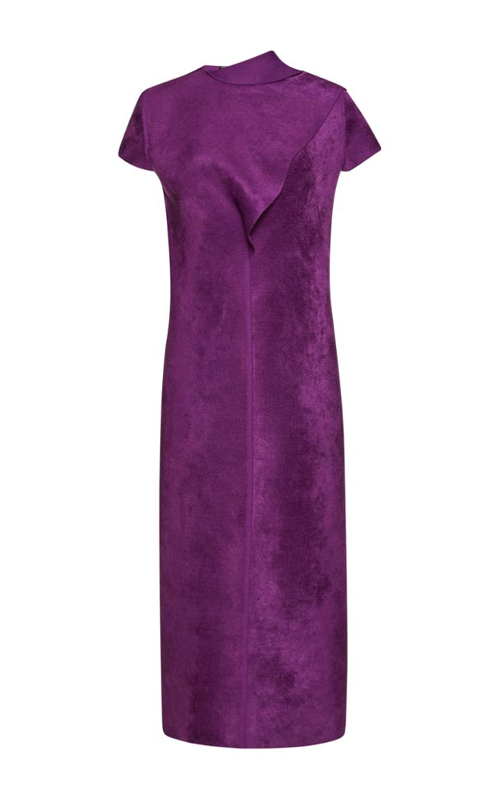 Salvatore Ferragamo Short Sleeve Midi Dress