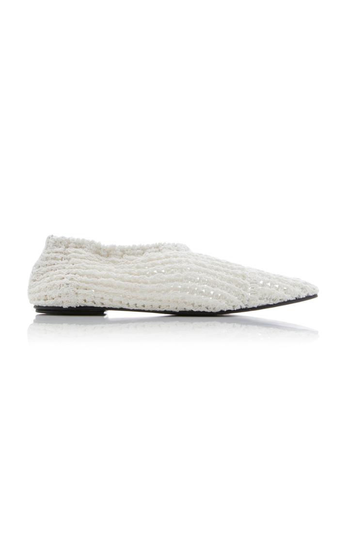 Moda Operandi The Row Crochet Ballet Flats Size: 35
