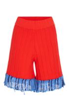 Tabula Rasa Hoxton Colorblock Fringe Short