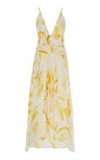 Moda Operandi Cult Gaia Margot Printed Cotton-silk Midi Dress Size: S