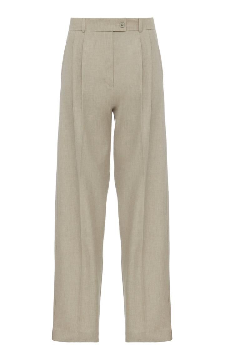 Moda Operandi Studio Cut Crepe Straight-leg Pants Size: 36
