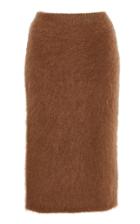 Versace Textured Knit Knee-length Skirt