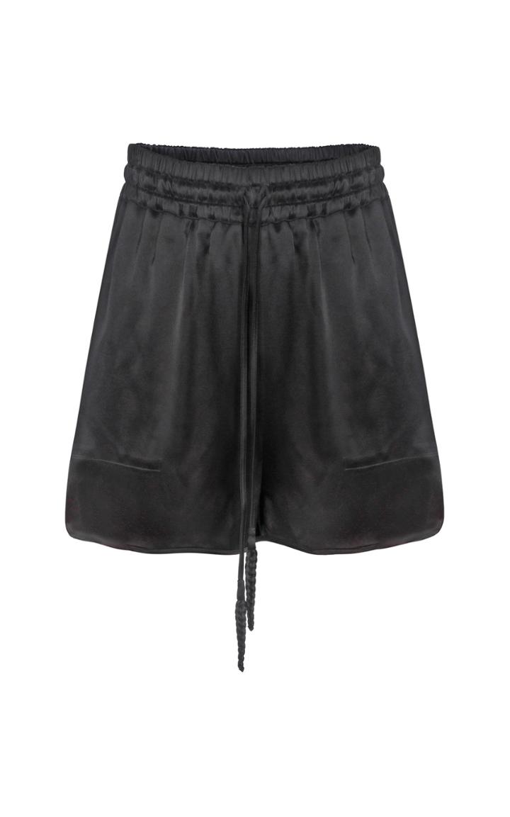 Moda Operandi Bevza Satin Mini Shorts Size: Xs