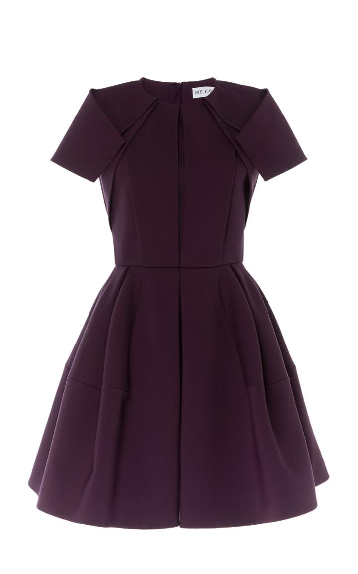 Dice Kayek Structured Cotton-blend Mini Dress