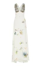 Salvatore Ferragamo Python Bodice Maxi Dress