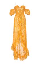 Dundas Off The Shoulder Ruffle Gown