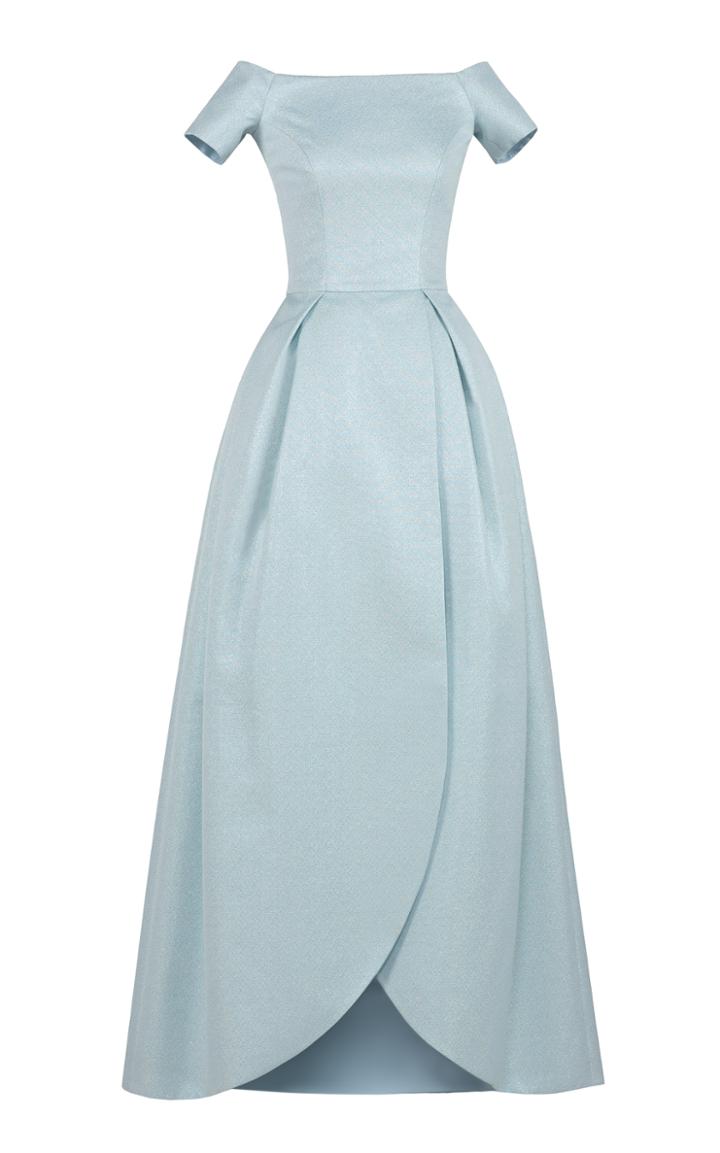 Rami Al Ali Off-shoulder Tulip Dress